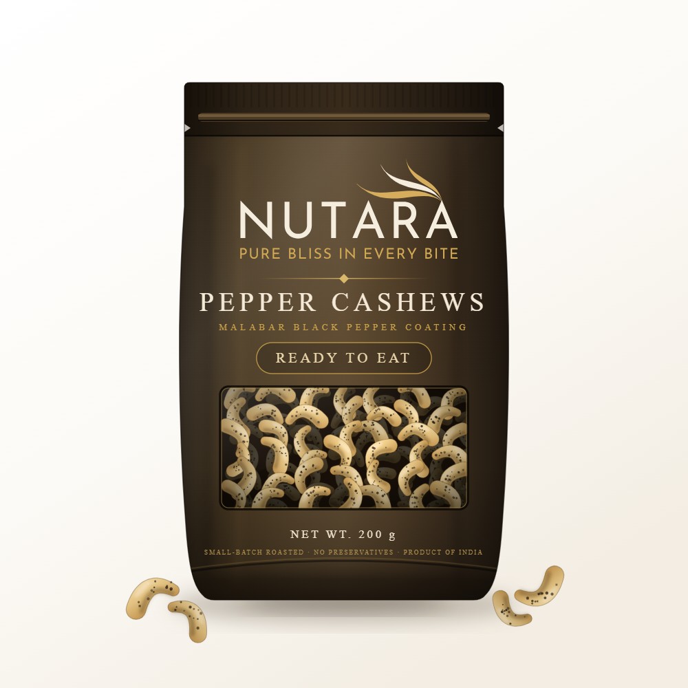 Pepper Cashews 200g