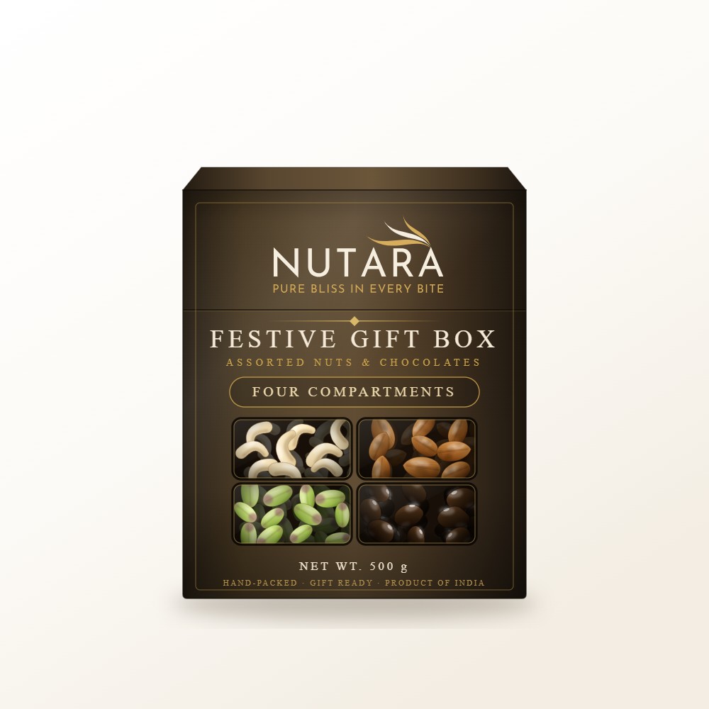 Festive Gift Box — Assorted 500g